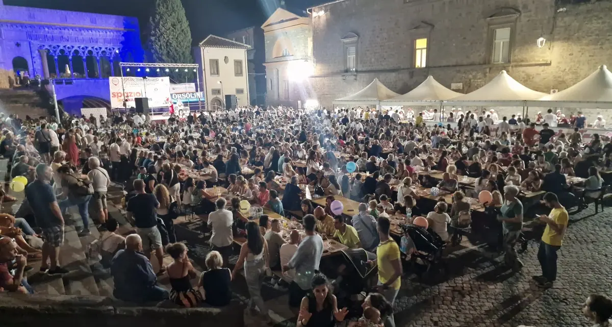 Viterbo, Cene dei Facchini: buona la prima