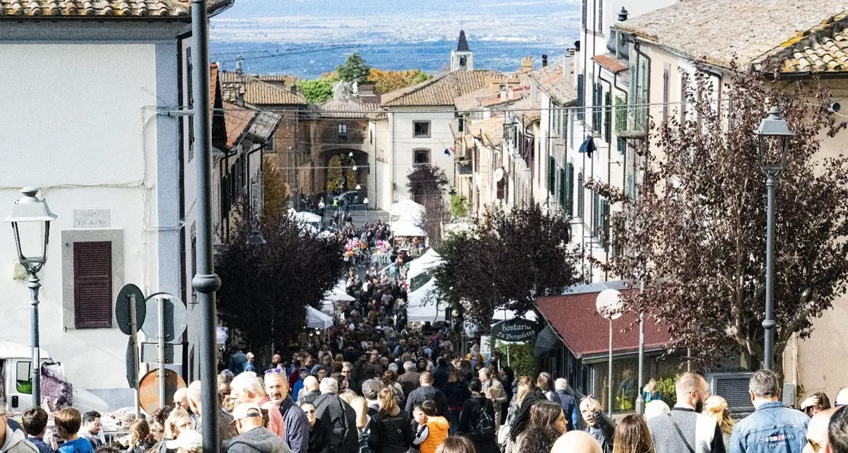 San Martino al Cimino: sagra della castagna da oltre 10mila presenze