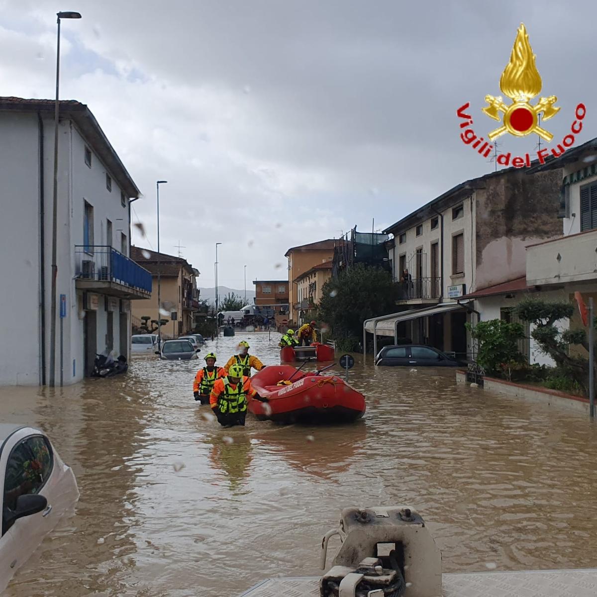 Vigili Del Fuoco Di Civitavecchia Al Lavoro Senza Sosta