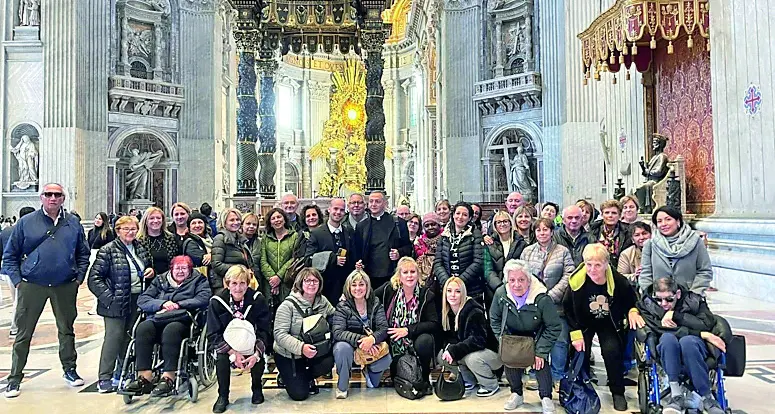 La parrocchia di Nostra Signora di Lourdes incontra Papa Francesco