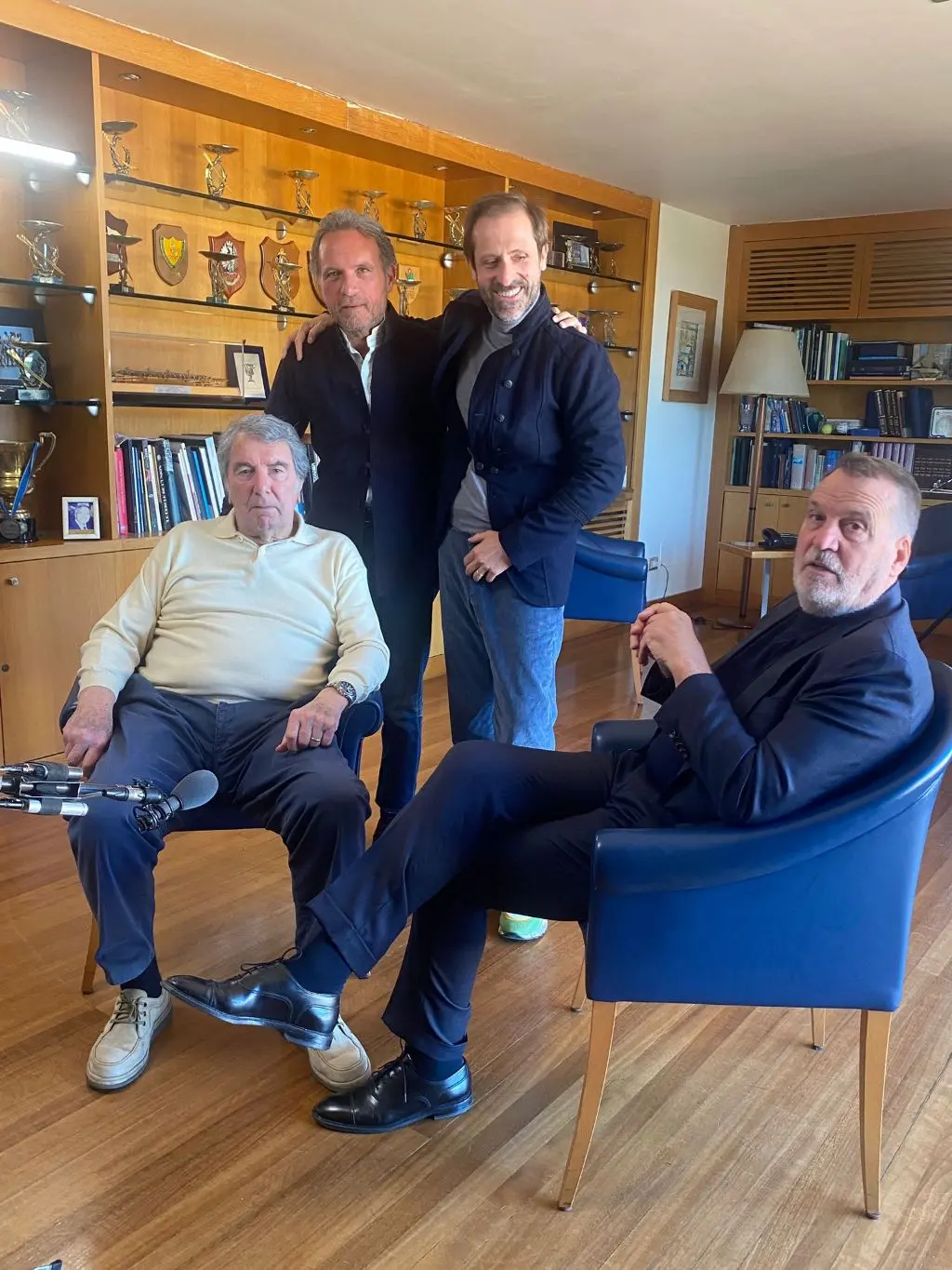 Dino Zoff, Ferdinando Guglielmotti, Angelo Bozzolini, Marco Tardelli