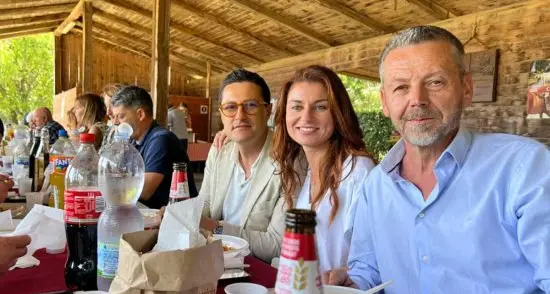 L’europarlamentare Ceccardi al pranzo del tesseramento