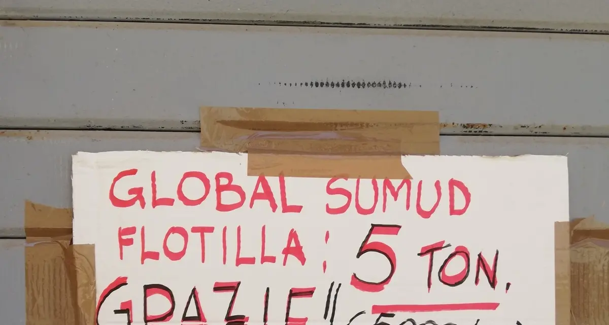 Rotta su Gaza, gli attivisti: Cinquemila chili di grazie al territorio»