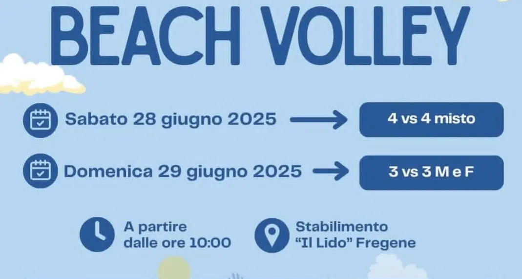 La San Giorgio dà il via al “Torneo di Beach Volley”