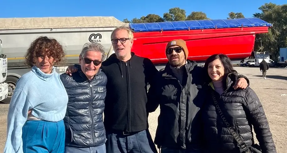 Civitavecchia set di “Armony” con Mastandrea, Argento e Muti