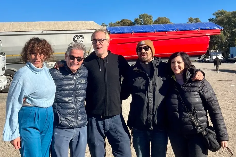 Civitavecchia set di “Armony” con Mastandrea, Argento e Muti