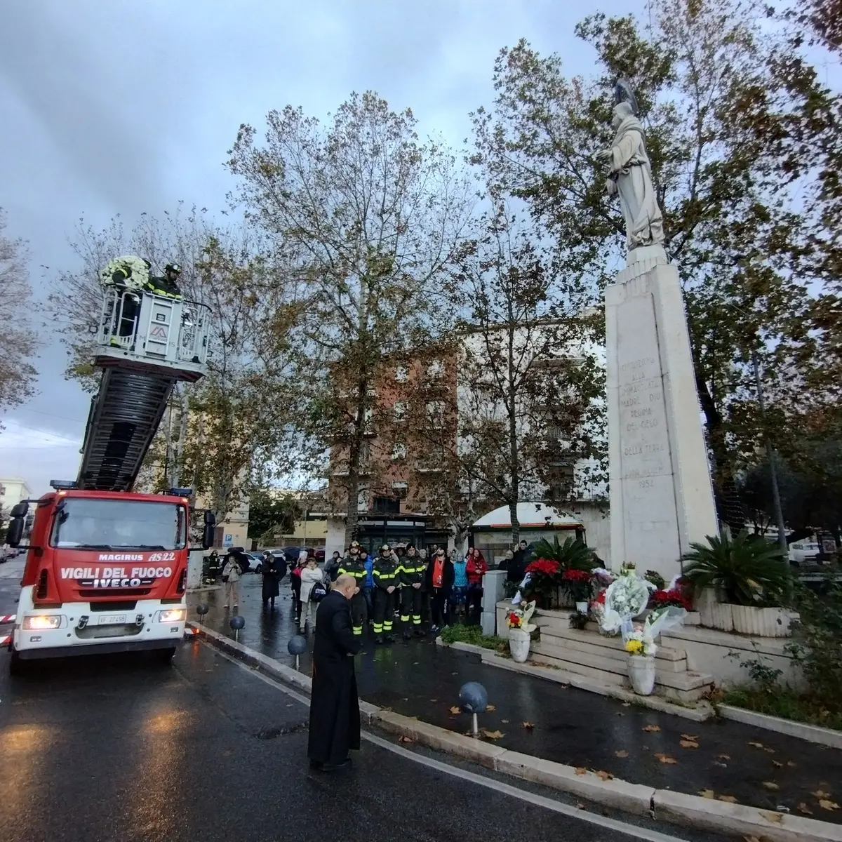 Immacolata, domani l’omaggio floreale