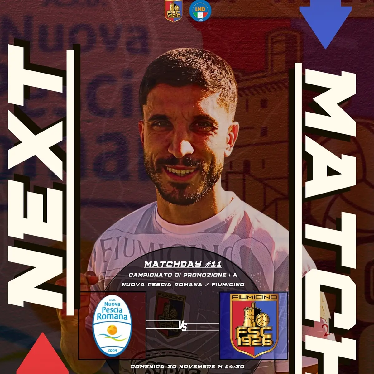 Fiumicino atteso dalla Pescia Romana