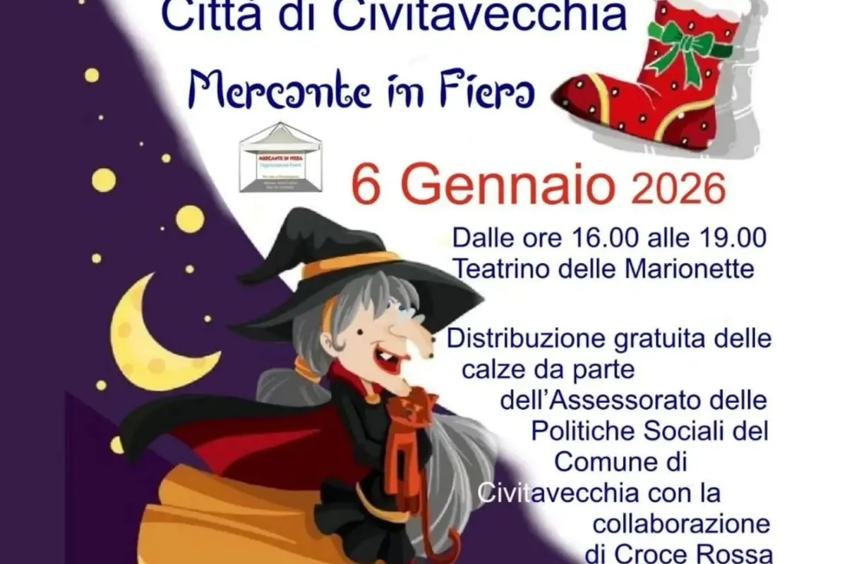 La Befana in piazza slitta di una settimana