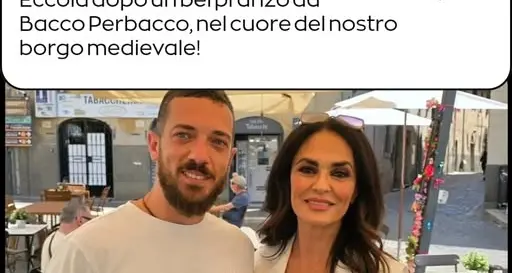 Tarquinia, Maria Grazia Cucinotta in città: l’attrice ambassador per la “Via Etrusca”