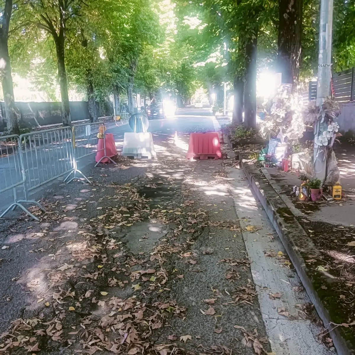 Viterbo, viale Trieste resta chiuso