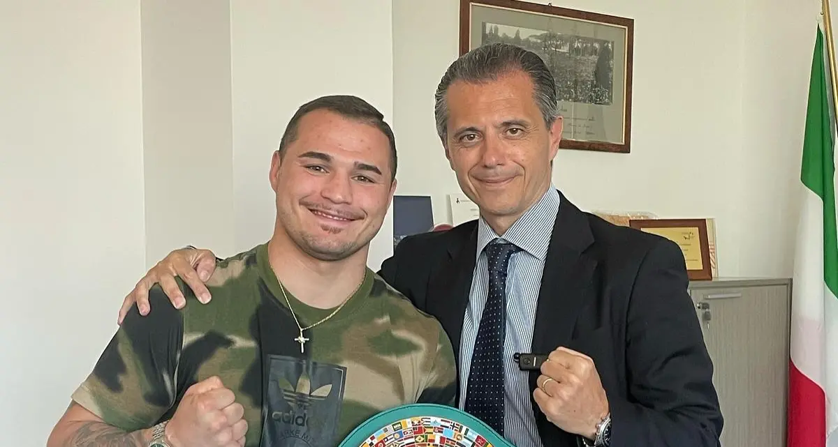 Magnesi celebrato dalla Federpugilato