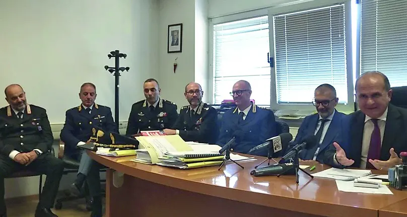 Sgominata banda della droga sei arresti nell’operazione “Nerone”  - Conferenza stampa alla Procura di Civitavecchia
