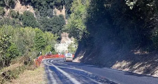 Riaperta al traffico la Strada provinciale 77 Castel Sant’Elia