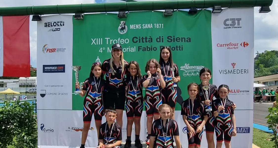 Debby Roller Team seconda società al XIV Trofeo Città di Siena