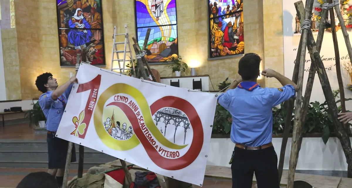 Gli scout di Viterbo compiono 100 anni