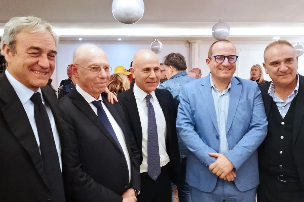 Da sinistra: Giorgio Simeoni, Paolo Poletti, Salvatore Di Meo, Fabio Capolei, Roberto D\\'Ottavio