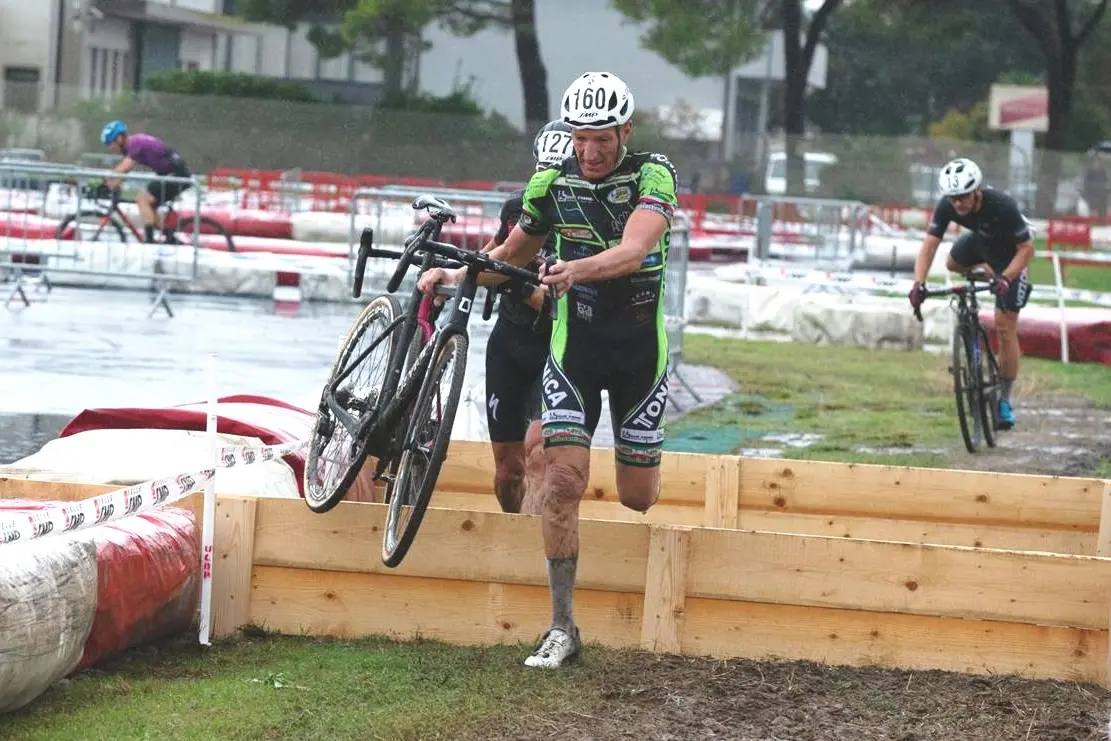 Gianfranco Mariuzzo in azione a Jesolo