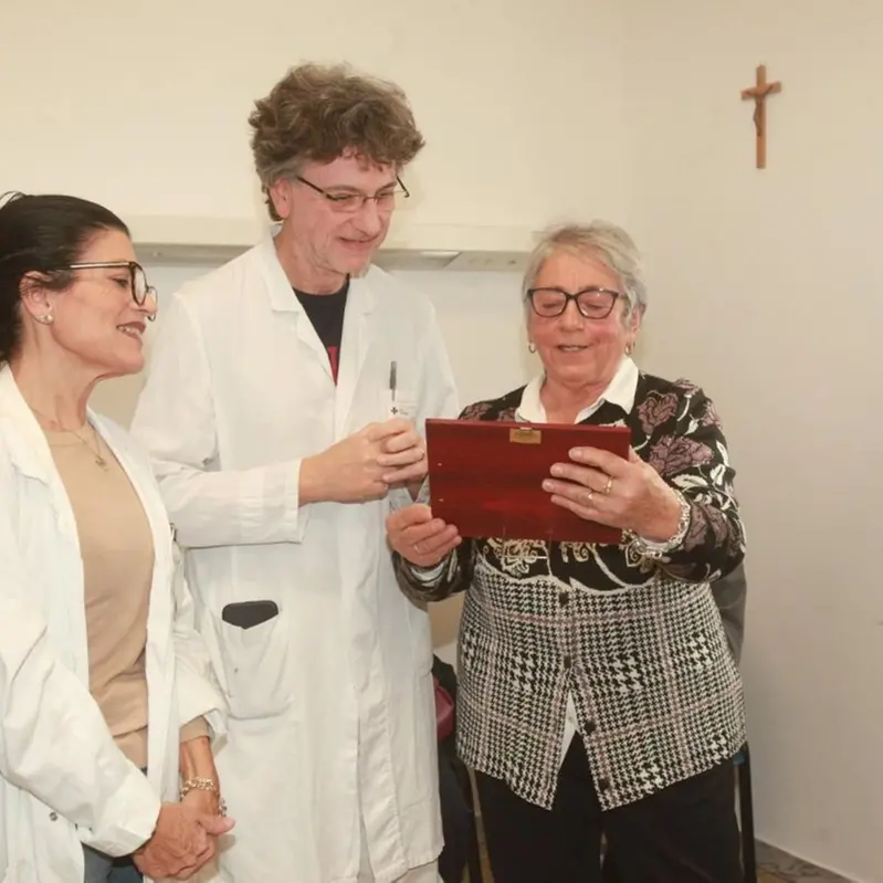 Ospedale Tarquinia, donato un monitor per la sala d’attesa del Day hospital oncologico