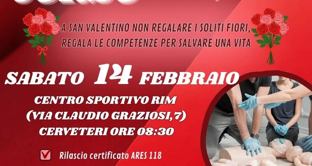 A San Valentino il corso BLSD del Nucleo Subacqueo