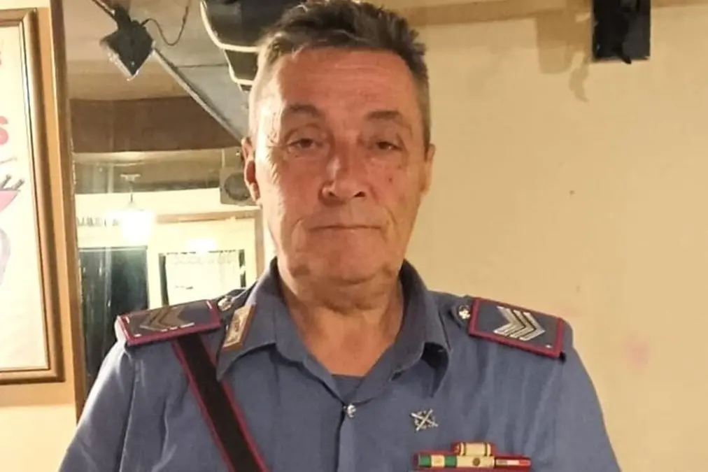 Il brigadiere capo Di Giammartino in pensione