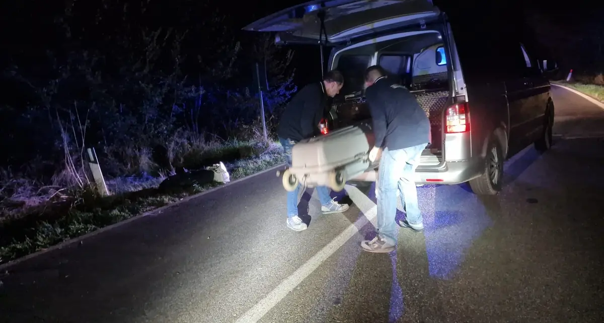 Viterbo: auto investe un uomo in bicicletta che muore sul colpo