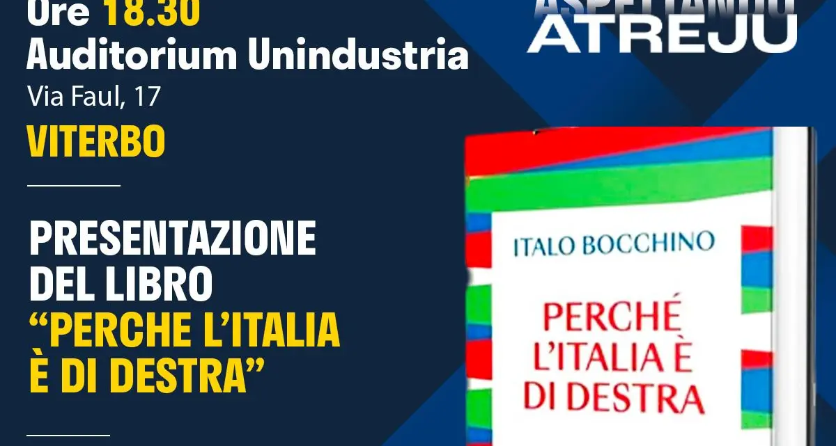 “Aspettando Atreju”, domani tutti all’Auditorium di Unindustria