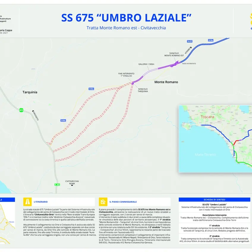 Trasversale Orte-Civitavecchia, Cna: “La cantierizzazione del tratto fino a Tarquinia è un’ottima notizia”