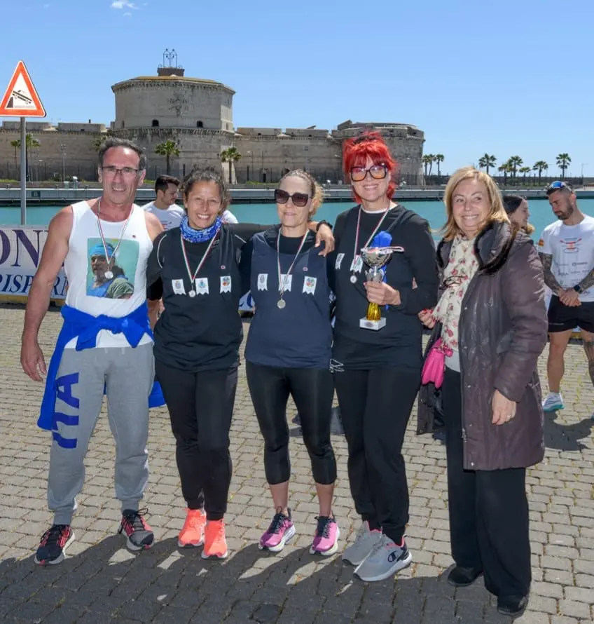 La squadra femminile de “I Nuotatori” (Senior femminile)