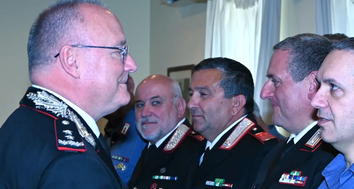 Carabinieri, il generale Taurelli Salimbeni in visita a Viterbo