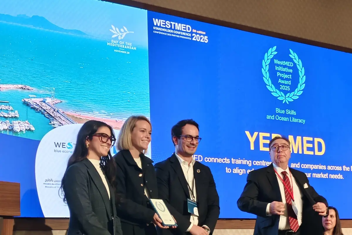 YEP MED vince il WestMED Best Project 2025 Award: l’AdSP partner di un successo mediterraneo
