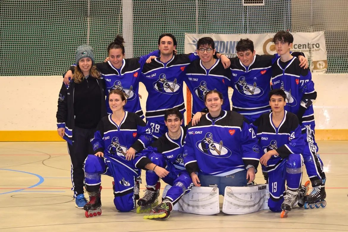 La giovane compagine nerazzurra di coach Martina Gavazzi - Foto Maurilio Mandolfo