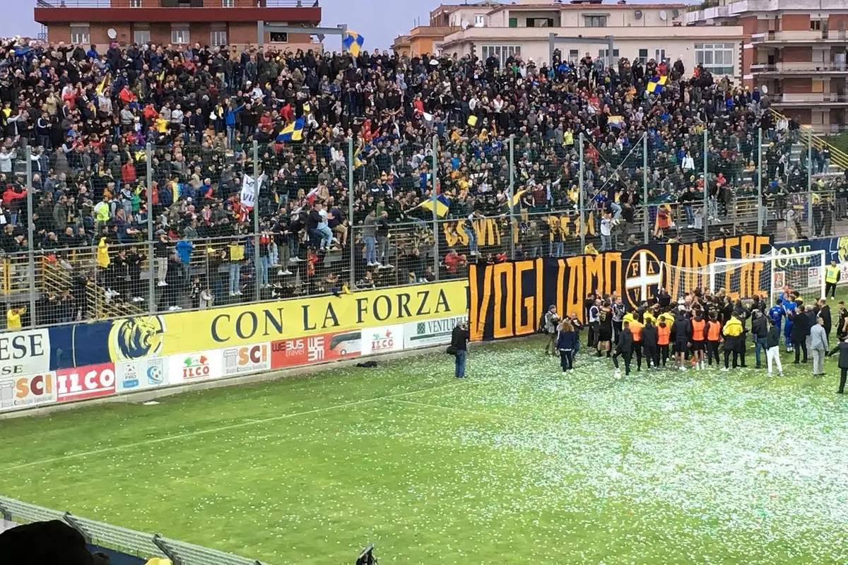 I tempi belli dello stadio Enrico Rocchi quando la Viterbese viaggiava tra i professionisti