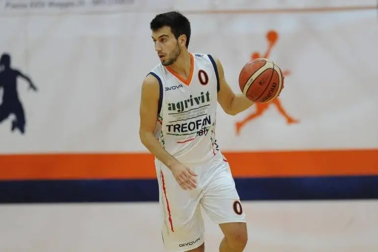 Mattia Norcino durante una fase di gioco (Foto Scolpini)