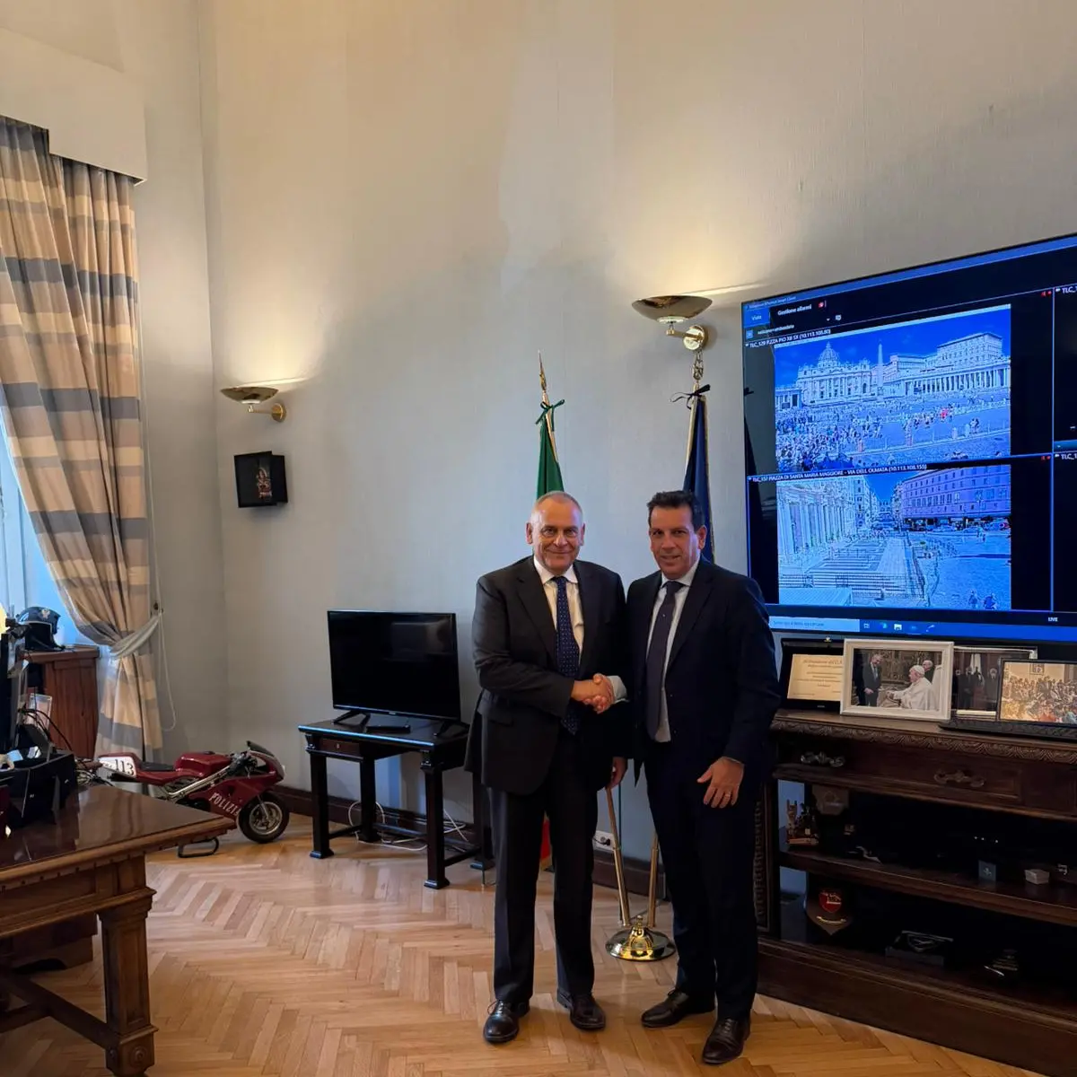Il Commissario straordinario ha incontrato il Prefetto di Roma: obiettivo legalità e trasparenza negli appalti