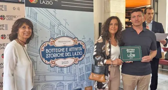 Botteghe storiche, premiato Valentano