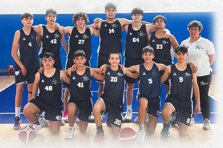 La formazione Under 15 della Stella Azzurra Viterbo