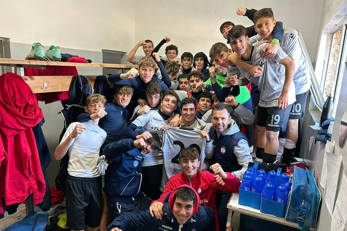 La foto post vittoria dell\\u2019Under 17 Regionale della Flaminia Civita Castellana