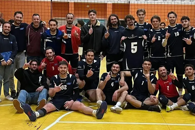 La formazione maschile militante nel giorne A di Serie C