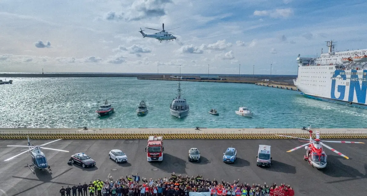 Civitavecchia, il porto diventa laboratorio europeo per le emergenze