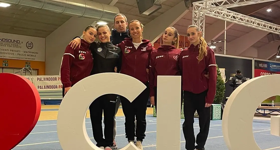 10 medaglie: l’As Gin è la società più titolata d’Italia a Padova