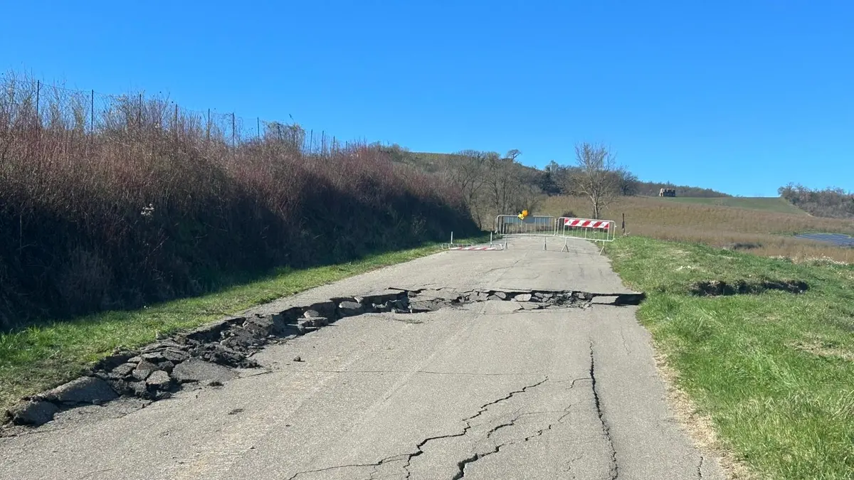 «Frana a Roccalvecce e Sant’Angelo, situazione critica»