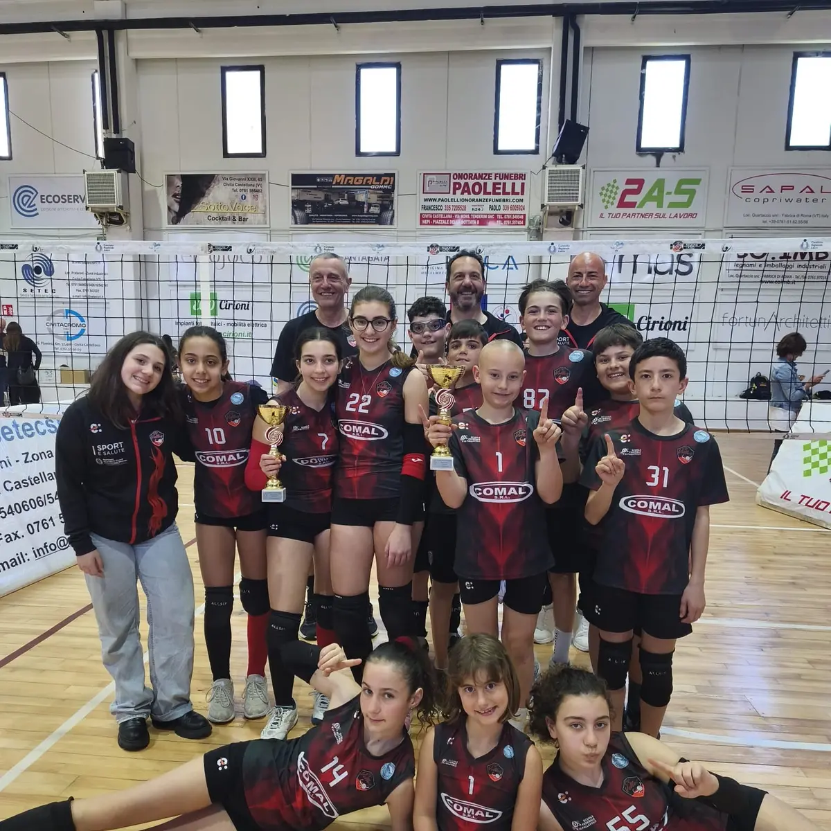 Santa Fermina porta bene alla Cv Volley
