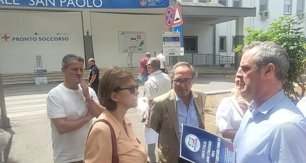 Forza Italia visita il San Paolo: «Struttura migliorata negli anni»