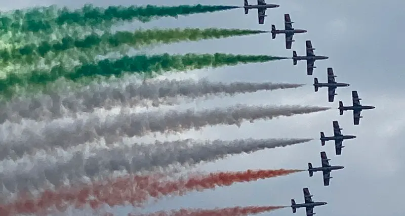 Air Show 2024, le Frecce Tricolori sui cieli di Ladispoli