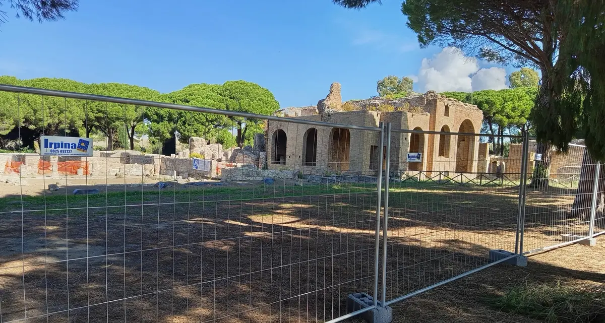 Lavori in corso di consolidamento e restauro: chiuse fino al 30 giugno 2026 le Terme di Traiano