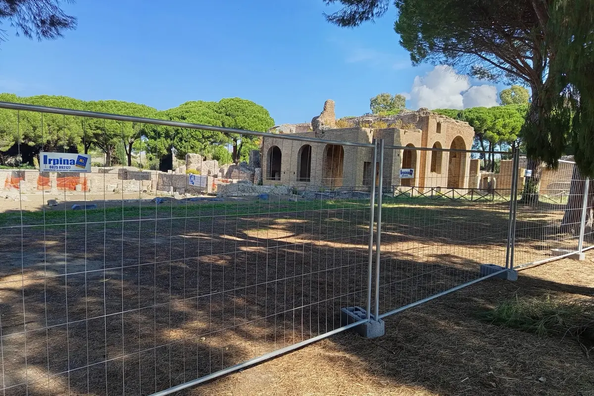 Lavori in corso di consolidamento e restauro: chiuse fino al 30 giugno 2026 le Terme di Traiano