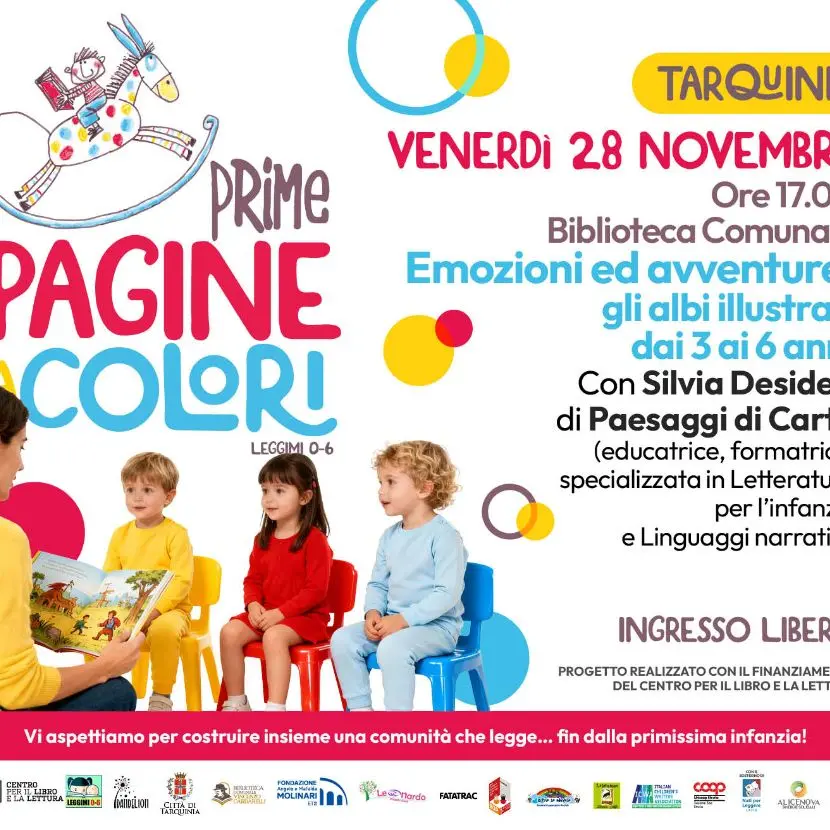 Prime pagine a colori, focus sugli albi illustrati con la formatrice Silvia Desideri