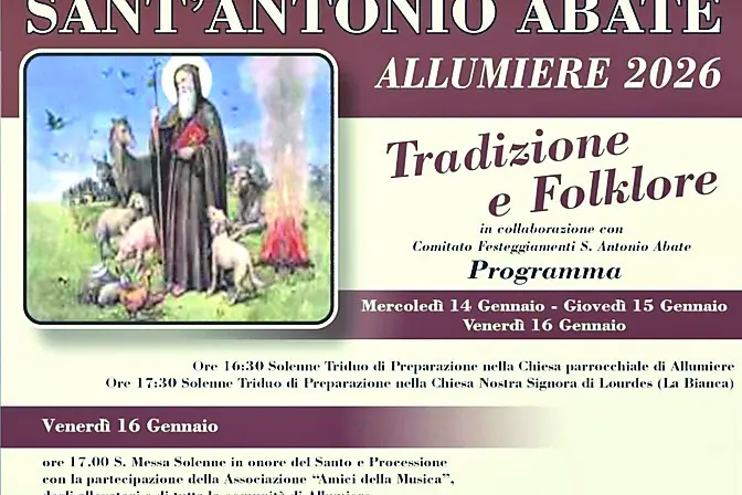 Sant’Antonio Abate ad Allumiere tra tradizione e devozione
