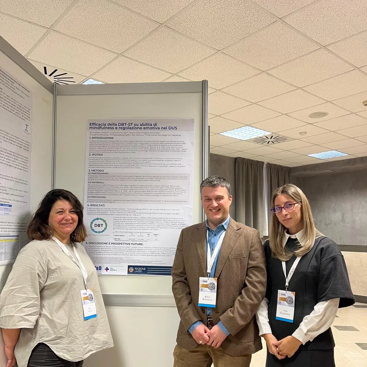 La Asl Roma 4 brilla al 10° congresso Sipad